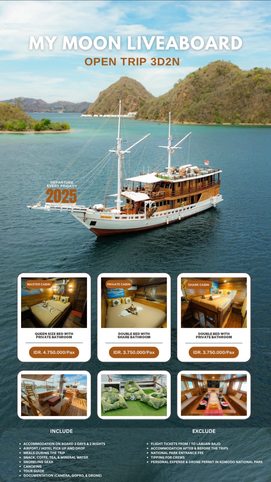 MY MOON LIVEABOARD - 3D2N