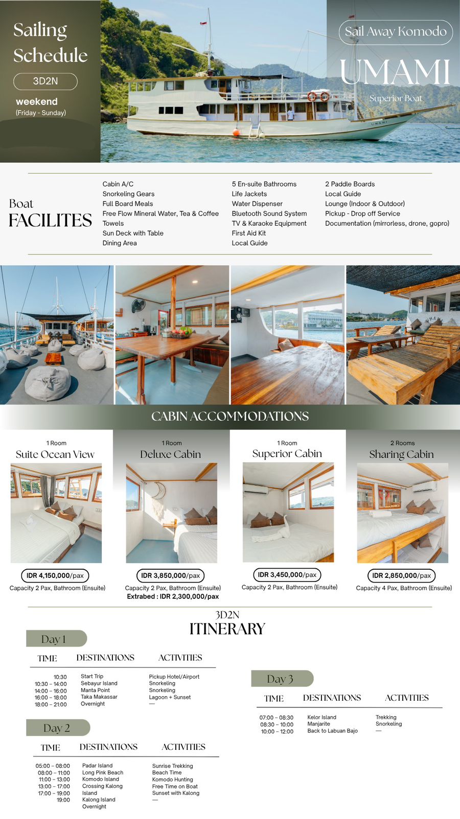 UMAMI SUPERIOR BOAT