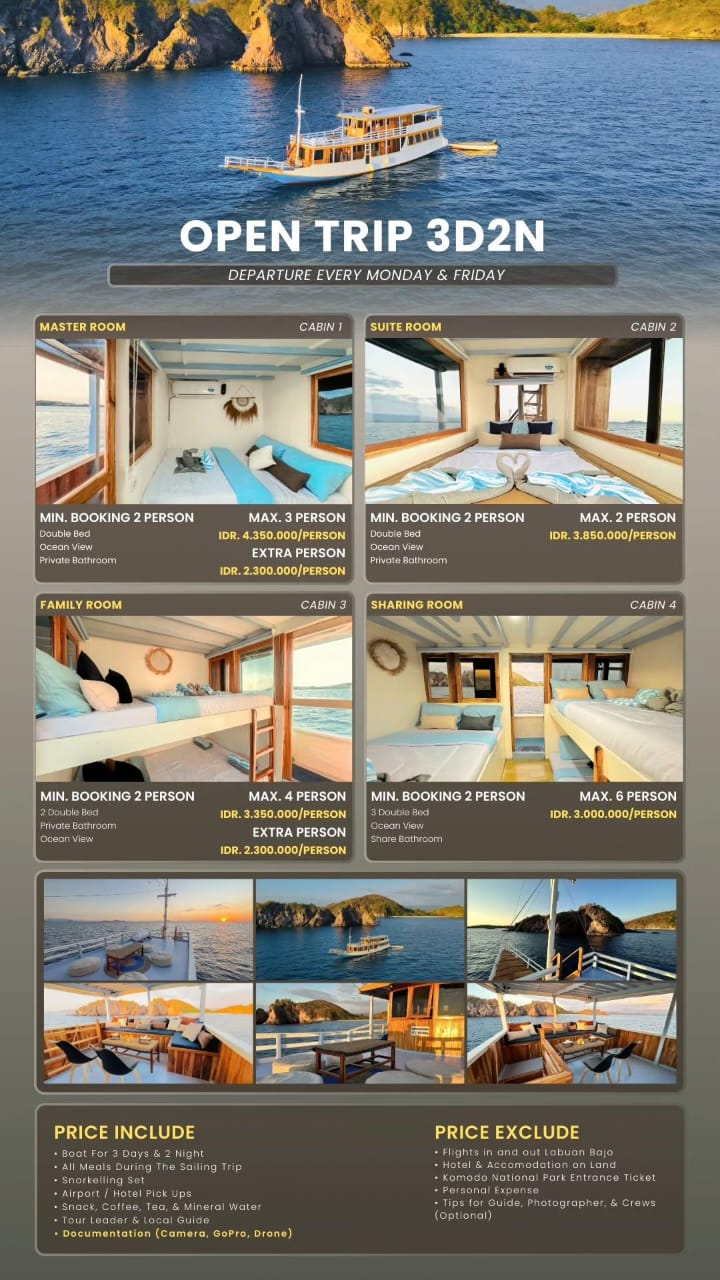 OPEN TRIP 3D2N