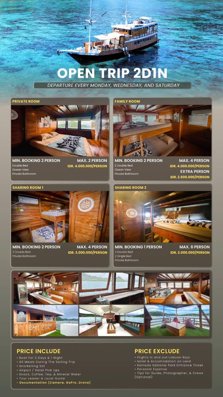 OPEN TRIP 2D1N